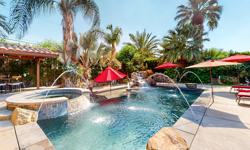 Gorgeous Palm Desert Oasis with Backyard Paradise, Pool, Spa & Private Casita
