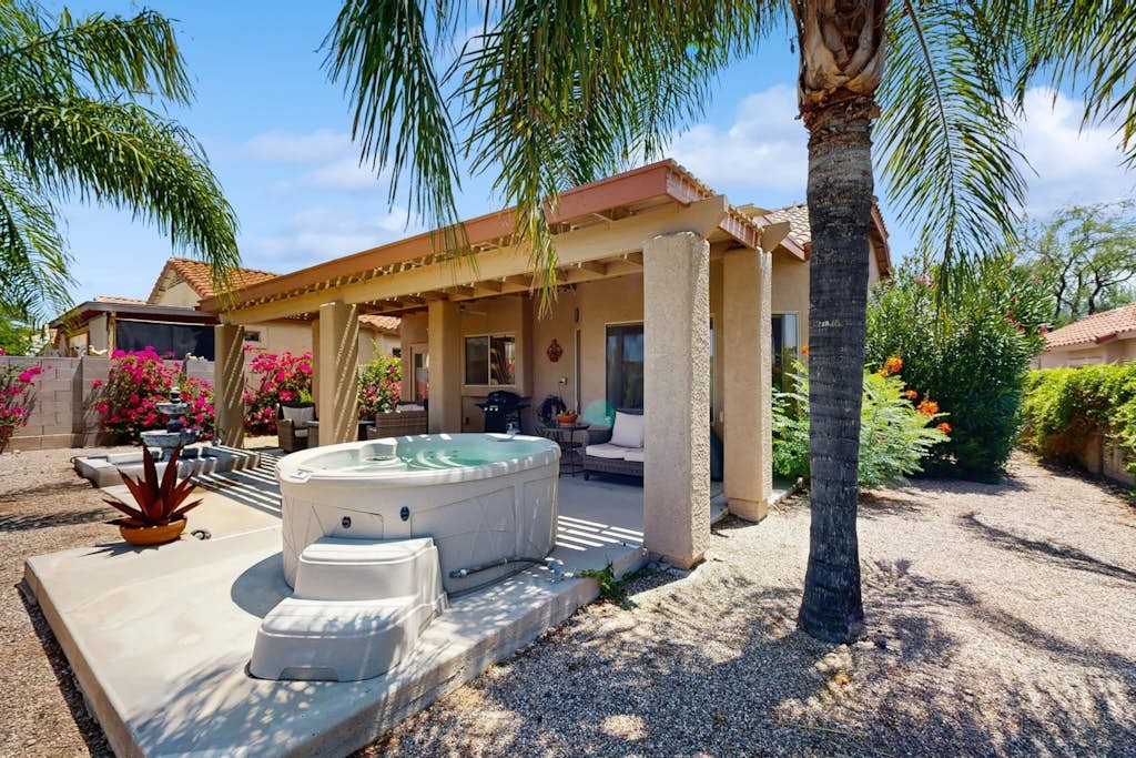 Dog-Friendly Oro Valley Retreat | Private Hot Tub, Catalina Views & Shaded Patio