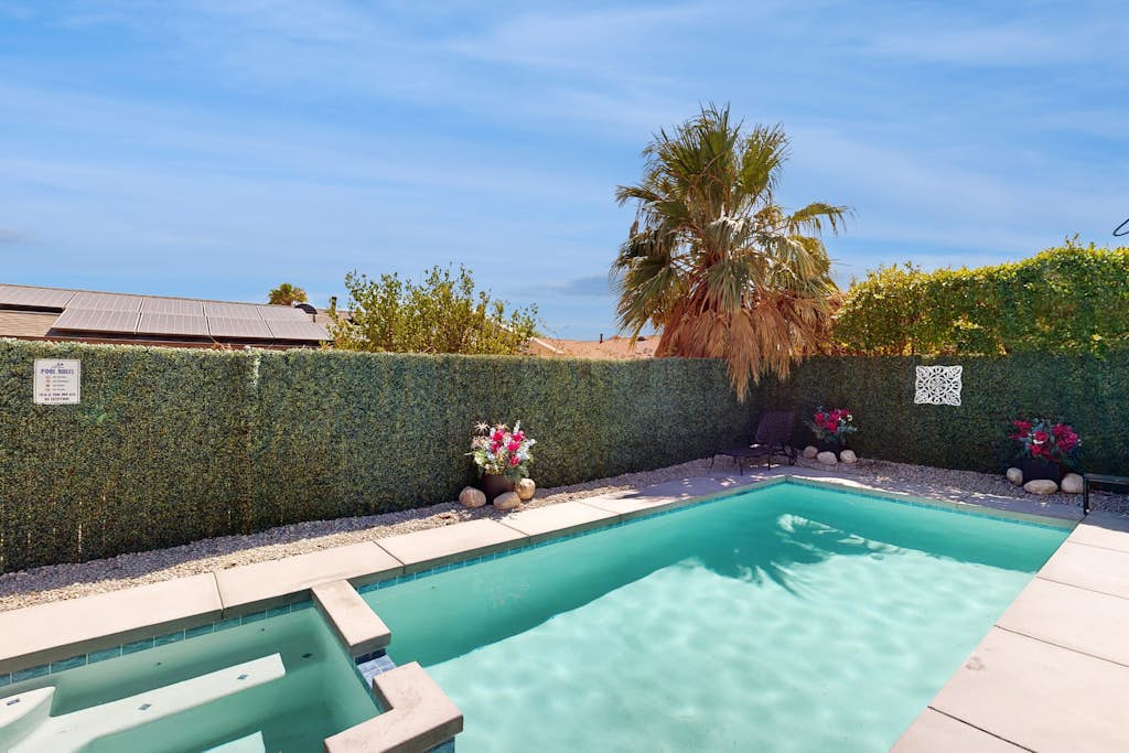 Adorable adobe-style oasis with private pool & pool spa - dog-friendly