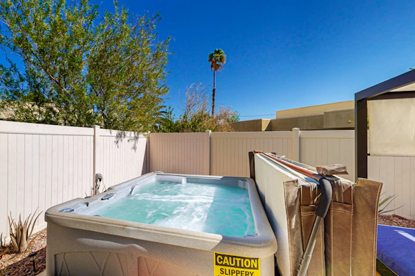 Ground-floor condo with private hot tub, 8 on-site pools, & tennis/pickleball