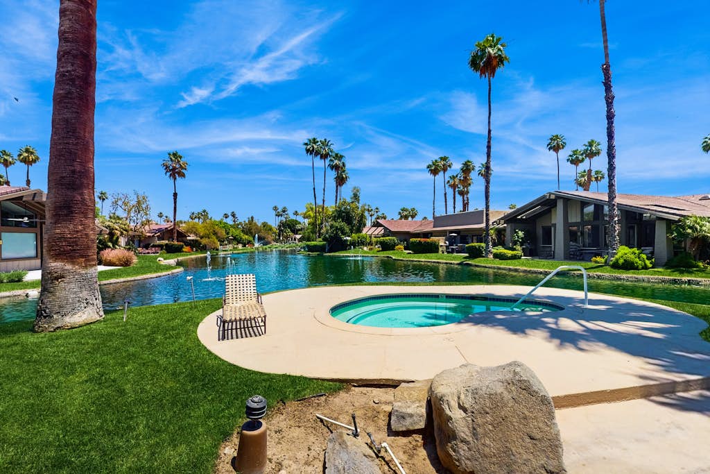 Unwind in style at this cute condo in Palm Desert ft.a sunny patio and pool.