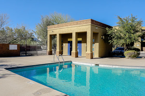Stylish Desert Gem W/Fast WiFi, Private Patio, Central A/C, and Shared Gas Grill