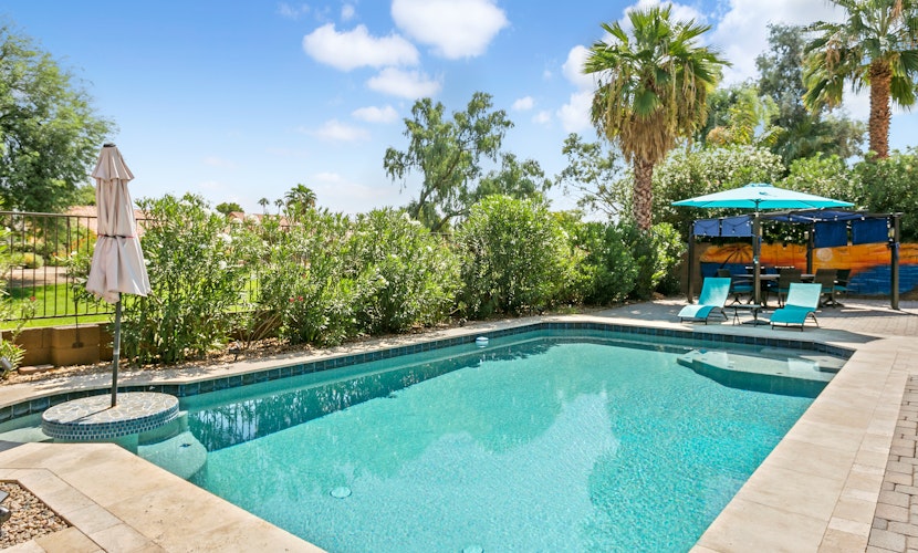 Dog-Friendly Gem near Golf Course W/ Private Pool, Fast WiFi & Central AC