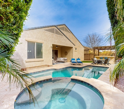 Tropical Poolside Paradise