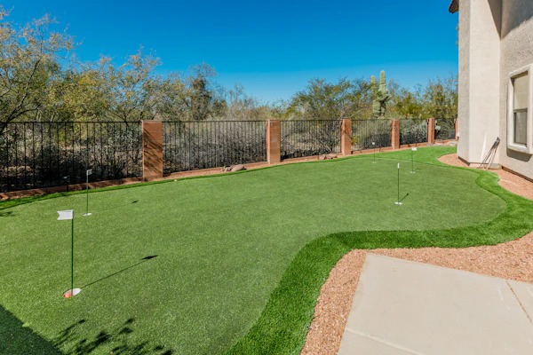 Dog-friendly golf course home with pool, spa, pool table, WiFi & Peloton