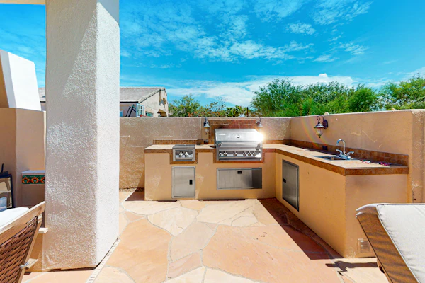 Delightful home with backyard oasis - private pool with spa, cozy patio