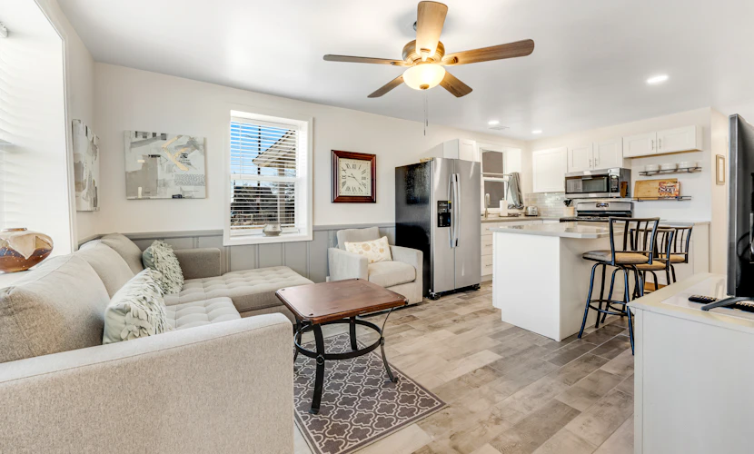 Ideally located, updated home near downtown with yard & washer/dryer