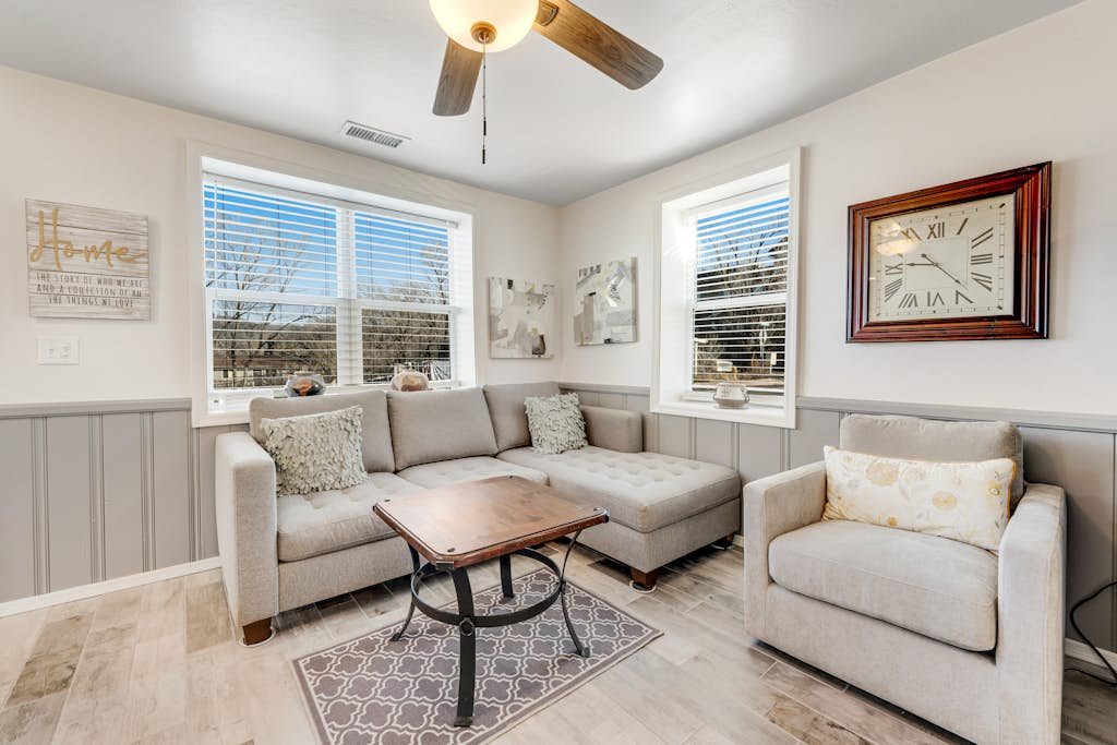 Ideally located, updated home near downtown with yard & washer/dryer