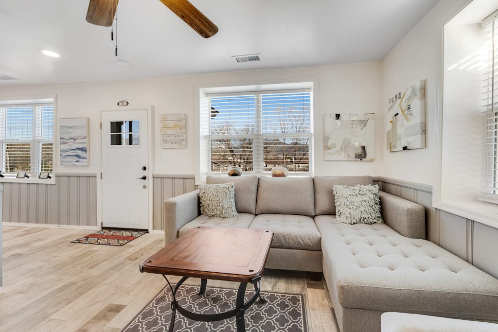 Ideally located, updated home near downtown with yard & washer/dryer