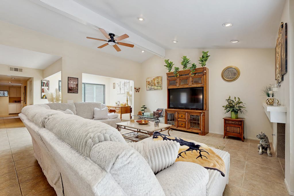 Sunny Palm Desert Retreat with Breathtaking Mountain & Valley Views, Heated Pool