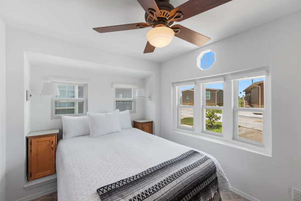 View of Space X from Waterfront one bedroom (629)