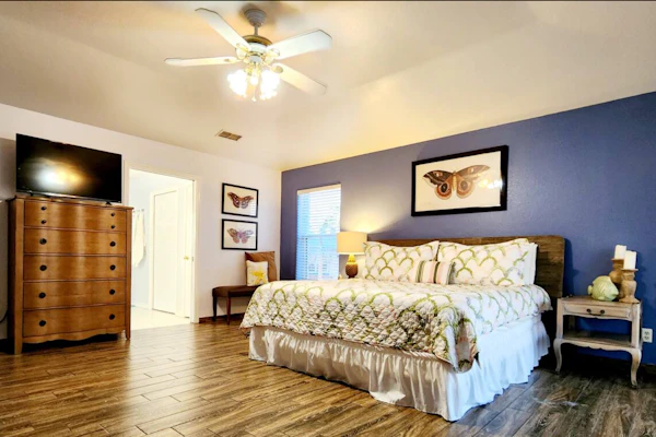 Experience luxury at PARADISE ON PADRE a spacious 3-bedroom home in South Padre Island