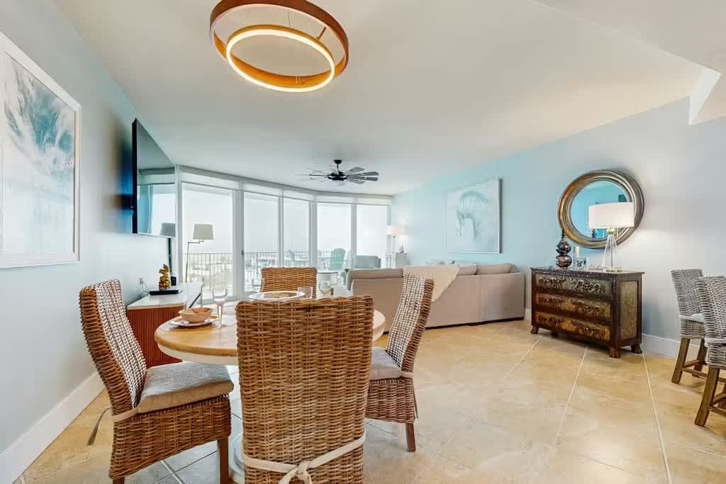 Waterside resort with lazy river, marina, pools and internet