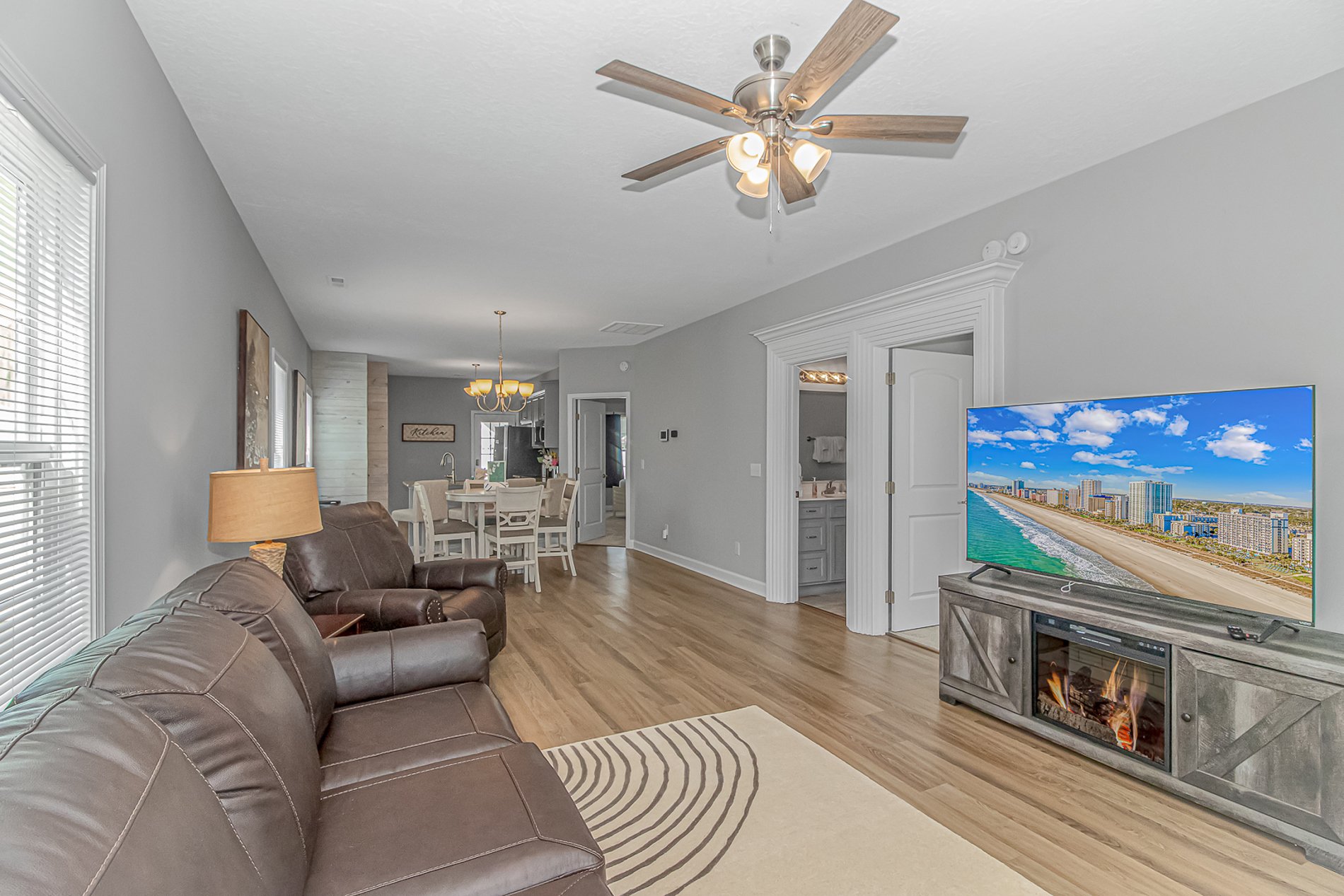 Cozy Updated 2BR Home for 5! Short Drive to Beach!