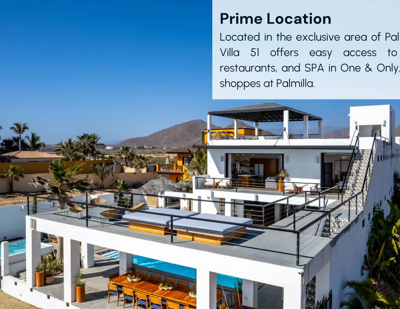 Oceanfront 10 BR Villa with Pool - Jacuzzi - Beach