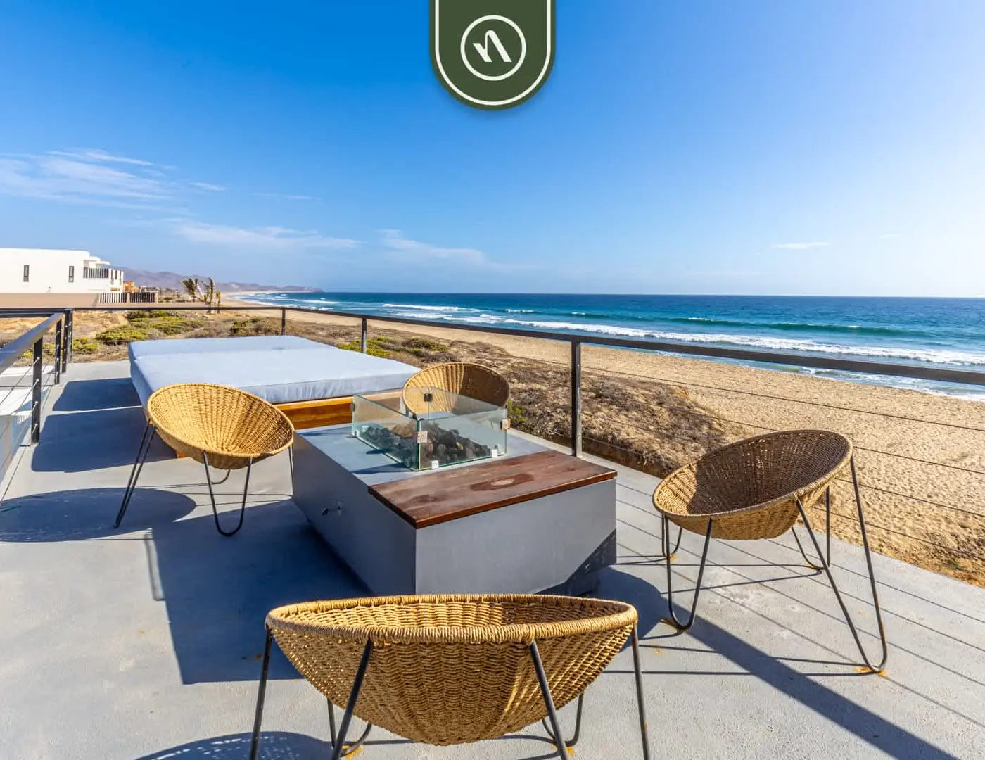 Oceanfront 10 BR Villa with Pool - Jacuzzi - Beach