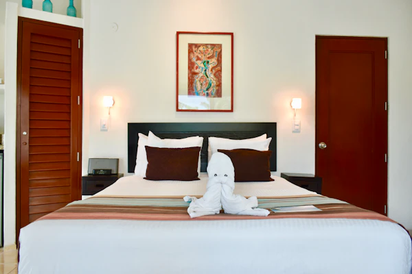 Ocean front suite in caribbean paradise. 214