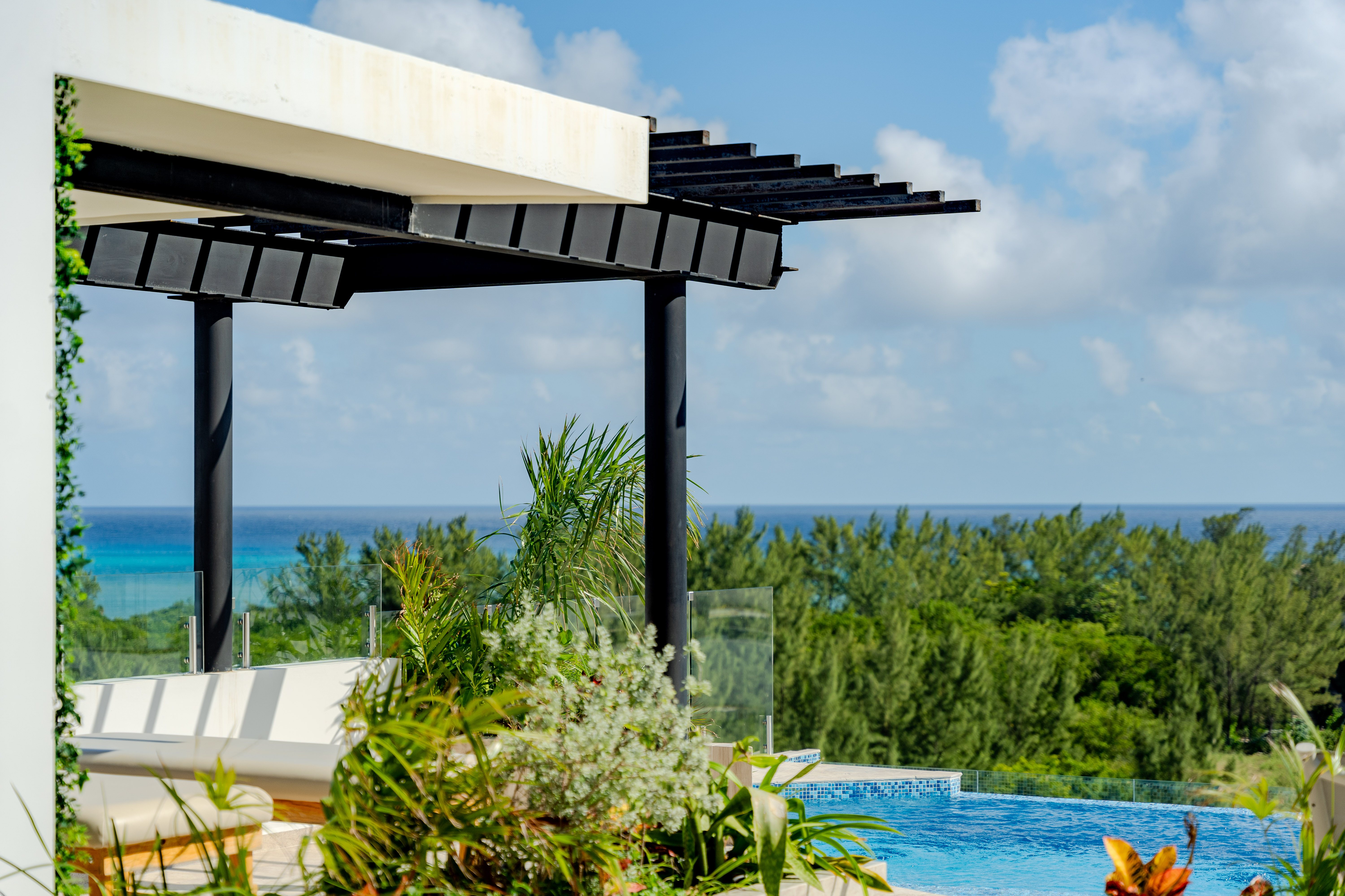 Bright Studio, Infinity Pool in Rooftop & Caribbean View