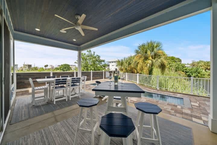 Stunning custom coastal hideaway with private pool