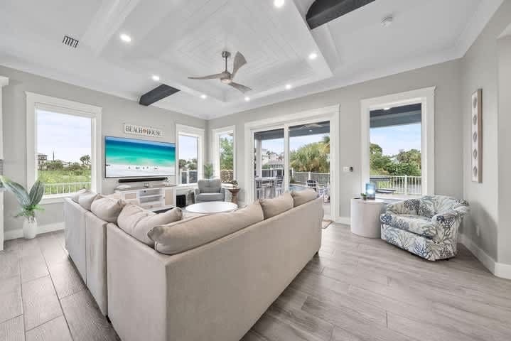 Stunning custom coastal hideaway with private pool