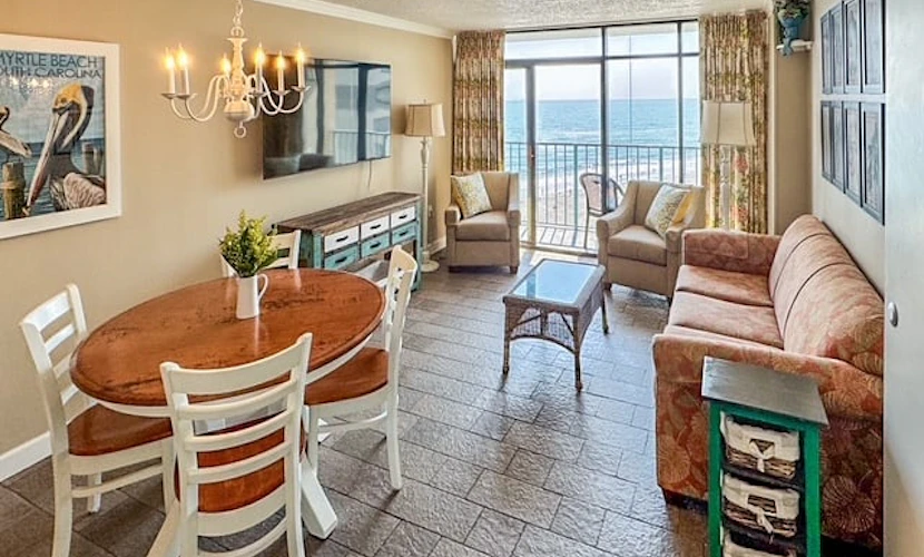 Oceanview 1 Bedroom for 4! Sand Dunes 1043