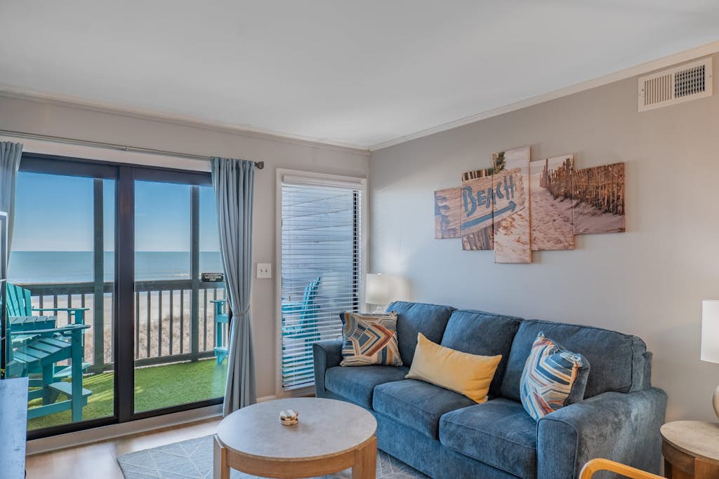 Spacious Oceanfront 3 BR Condo-Steps to the Beach-Tilghman Beach and Racquet Club 224