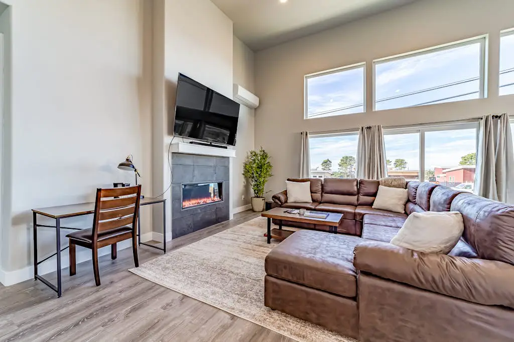 Luxe & Modern Getaway Near Otter Point with Ocean Views, Central AC & WiFi