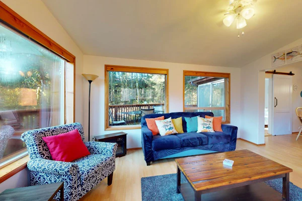 Mountain view home in an oceanfront community above Whaleshead Beach