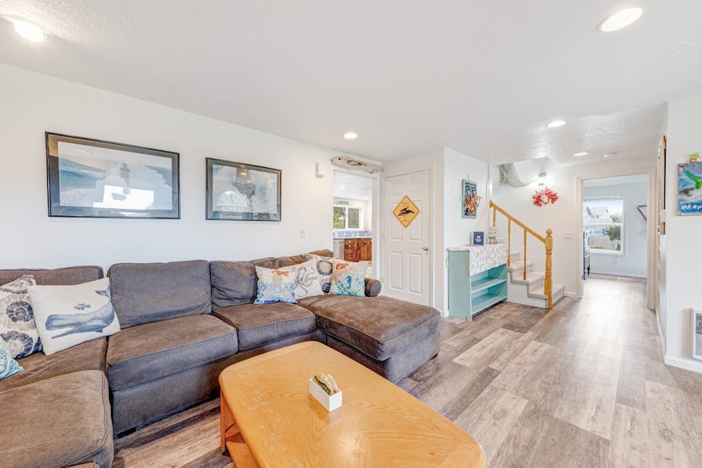 Whimsical Oceanview Home with Private Hot Tub & Nearby Beach Access - Dogs OK
