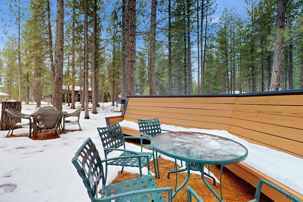 Rustic-chic home with patio, pools, hot tubs, & fitness center