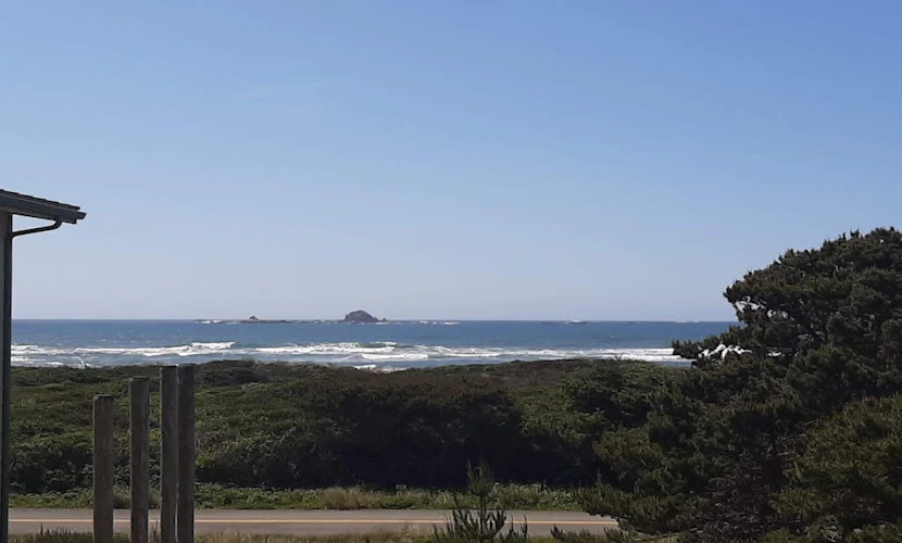 Coastal cottage with stunning ocean views & private gas grill - dogs welcome