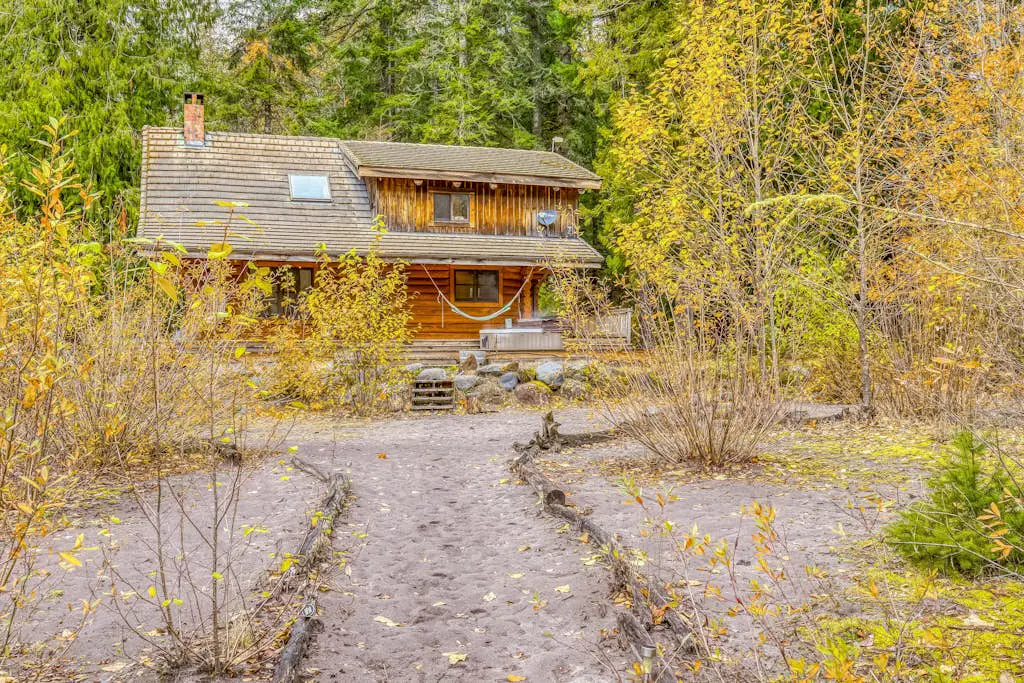 Mountain view, dog-friendly cabin with fireplace, washer&dryer, grill, & hot tub