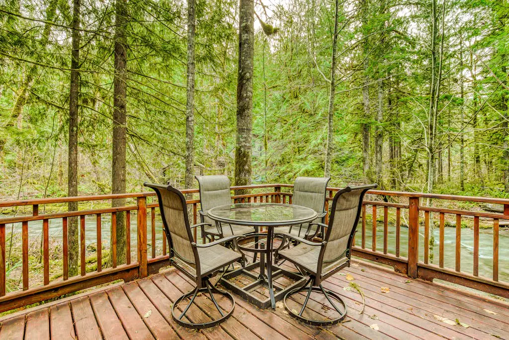Historic Waterfront Cabin with Hot Tub & Salmon River Access - Dog-Friendly