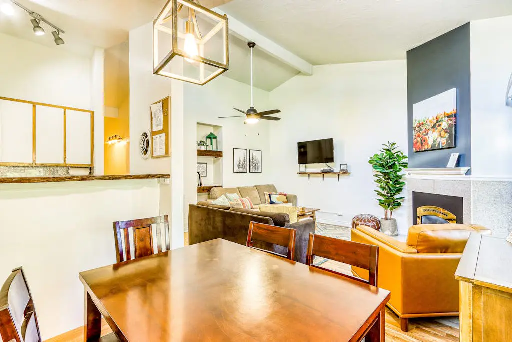 Dog-Friendly Condo Steps from the Village with Balcony, WiFi & Gas Fireplace