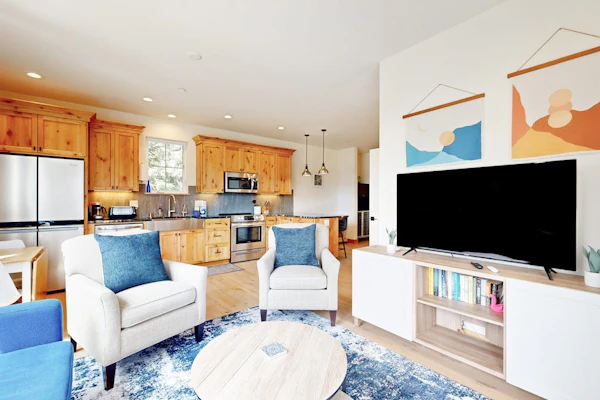 Quaint second floor home one mile from the ocean; with full kitchen & W/D