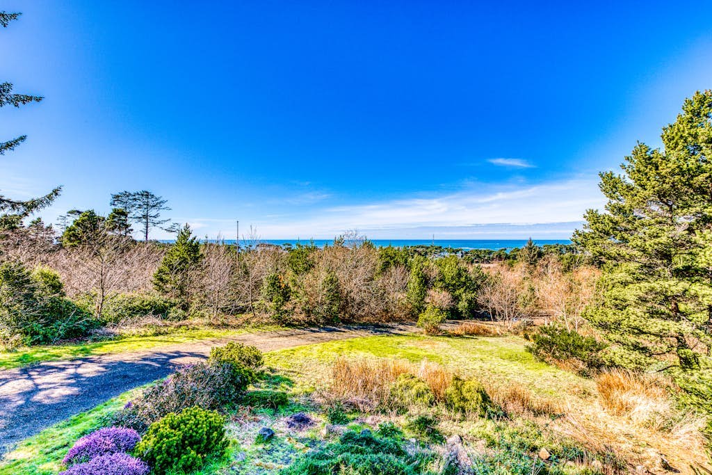 Dog-friendly house with ocean & mountain views - easy beach & park access, game room