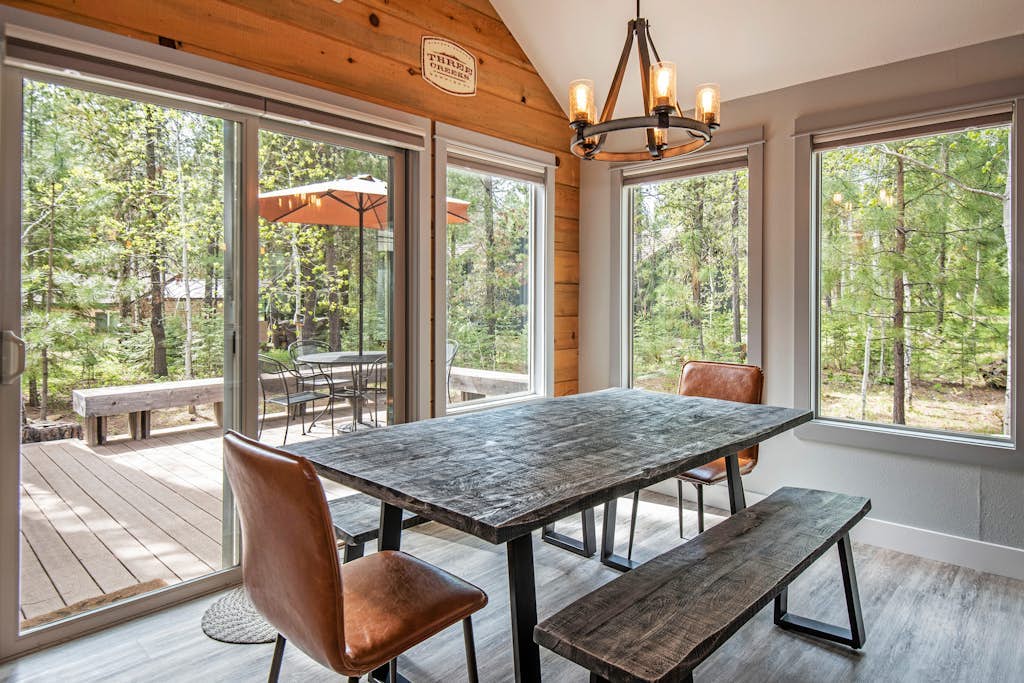 Home with hot tubs, pools, tennis, pickleball, gym, fireplace, & game room