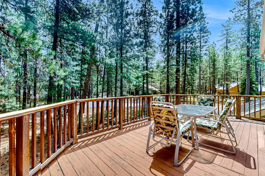 Spacious family home with wraparound deck, gas grill, and resort amenities