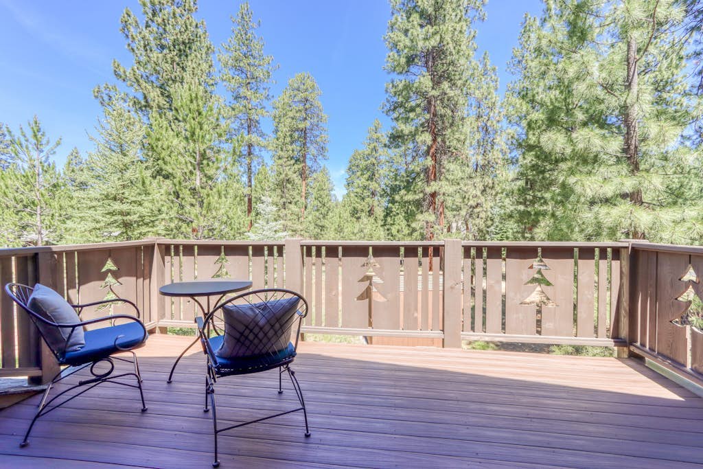 Dog-friendly home near forest trails with 2 decks, grill, cornhole & wood stove