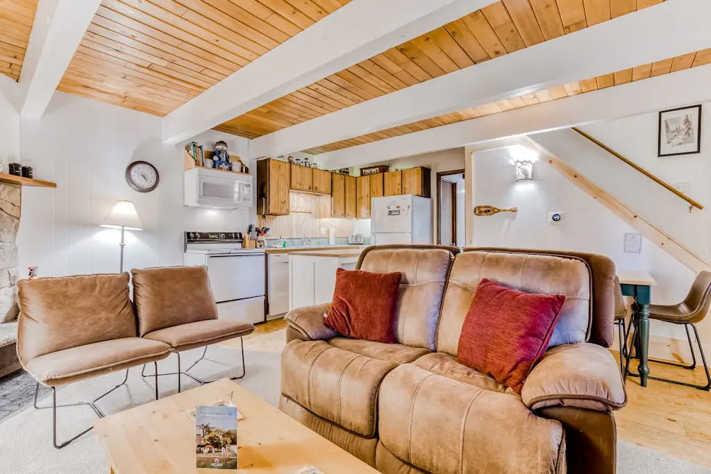 Newly remodeled cabin-style condo near skiing & attractions - dogs welcome