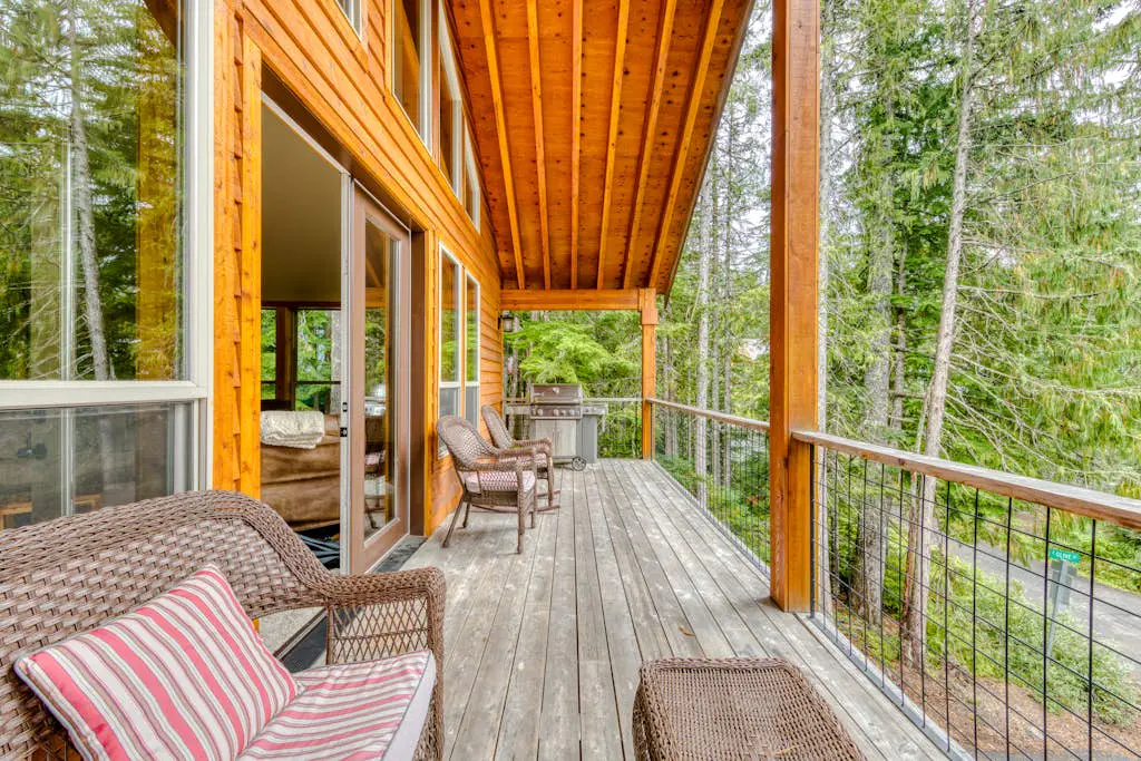 Charming home with hot tub, fireplace & W&D -  in great Government Camp location