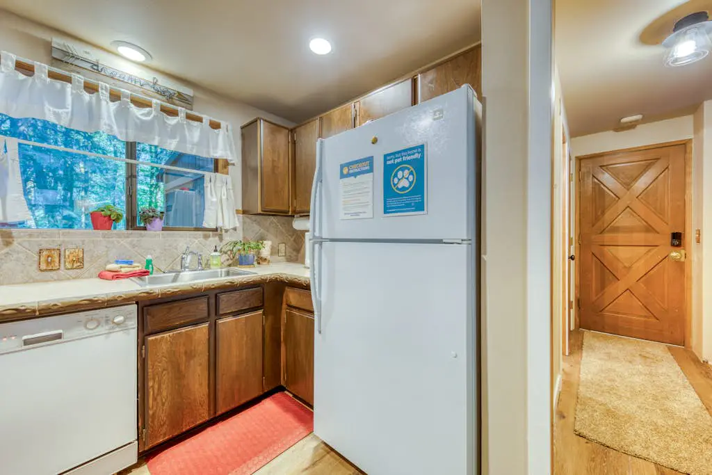 Creekside home with hot tub, deck, & great woodland views