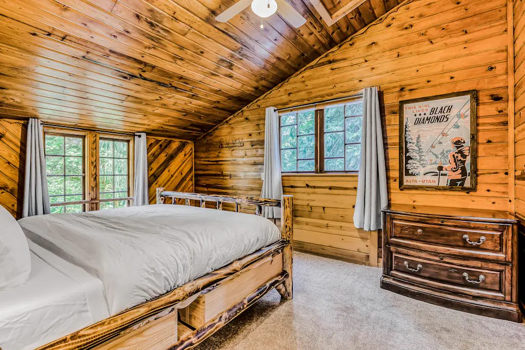 Dog-friendly creekside home with entertainment barn, private hot tub & firepit