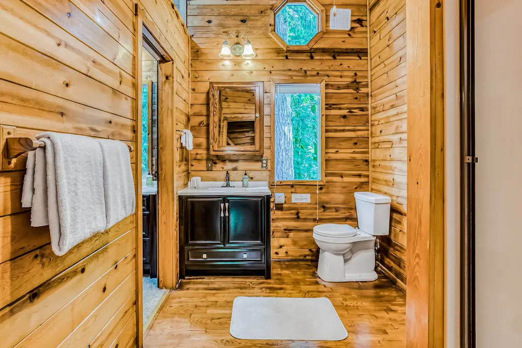 Dog-friendly creekside home with entertainment barn, private hot tub & firepit