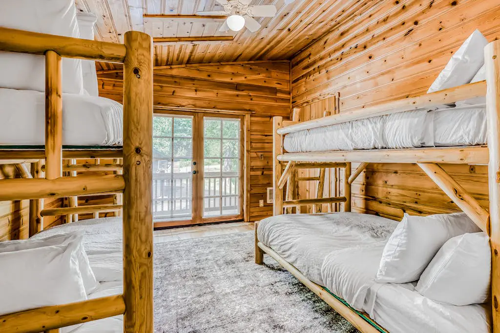 Dog-friendly creekside home with entertainment barn, private hot tub & firepit