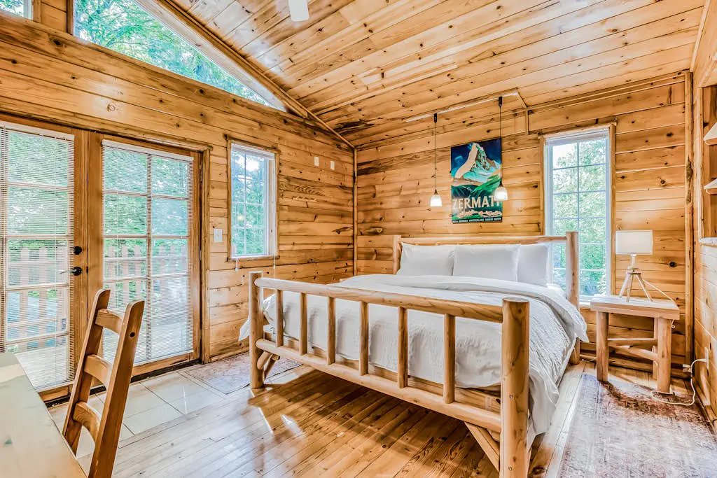 Dog-friendly creekside home with entertainment barn, private hot tub & firepit
