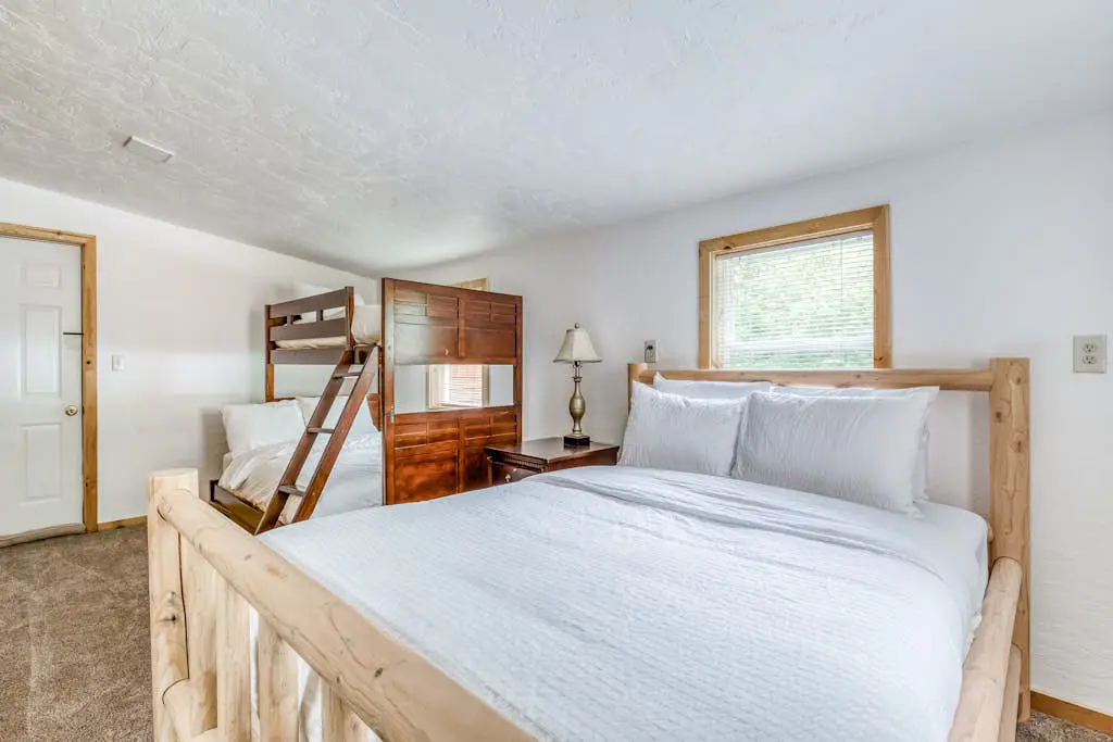Dog-friendly creekside home with entertainment barn, private hot tub & firepit