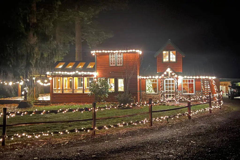 Dog-friendly creekside home with entertainment barn, private hot tub & firepit