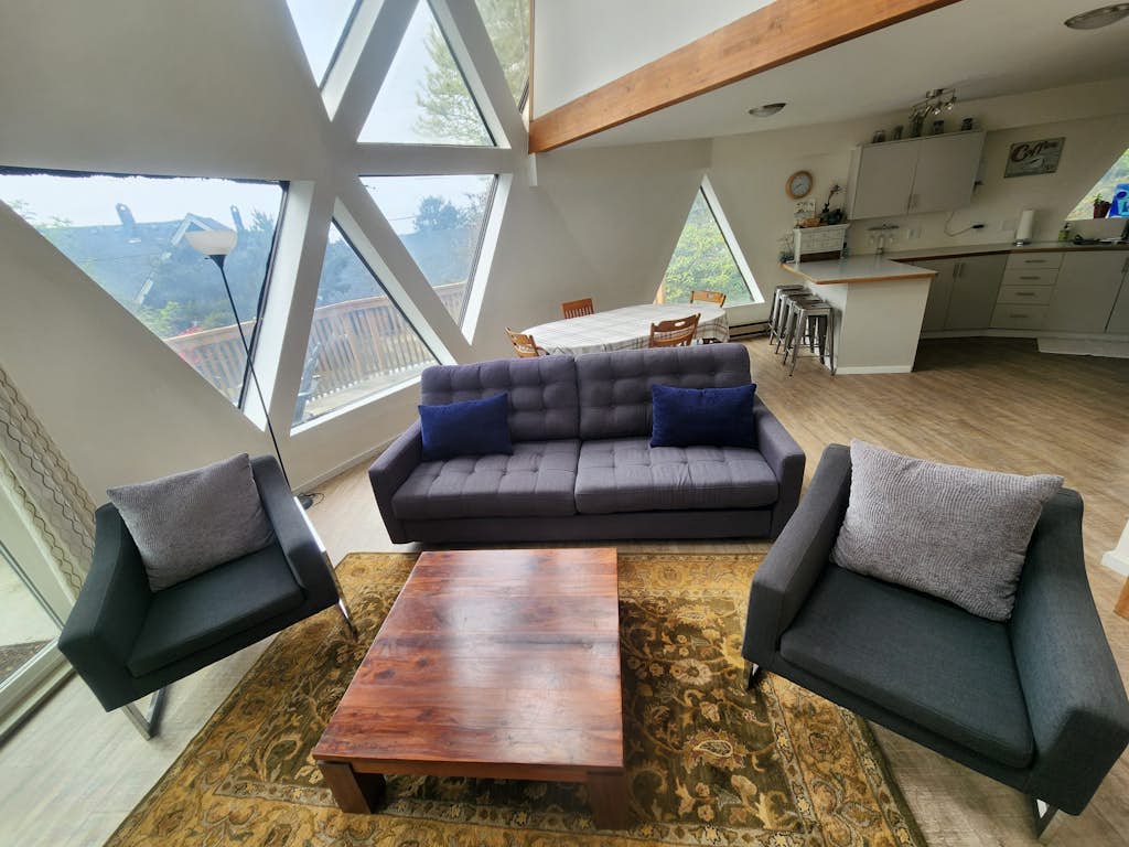 Unique Geodesic Dome Home with WiFi, Deck & Lovely Views - 2 Dogs OK