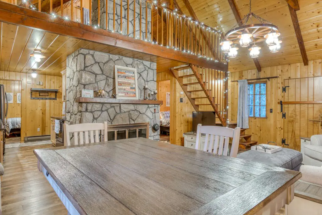 Charming, riverfront cabin with fireplace - dog-friendly